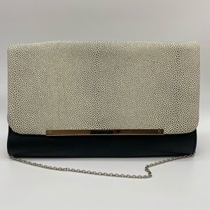 Black & White Converter Clutch Purse